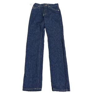Vintage Lee Rider Denim Jeans Straight Leg Men's 26x32 USA "UNION MADE"